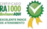 Selo RA 1000 Reclame Aqui